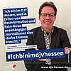 Karl Schlieker, Reporter Politik & Wirtschaft aus Wiesbaden: “Ich bin im DJV-Hessen, weil in Zeiten von Desinformation und Fake-News unabhängiger Journalismus eine starke Stimme braucht.” –